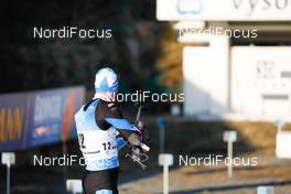 06.03.2021, Nove Mesto, Czech Republic (CZE): Rene Zahkna (EST) - IBU World Cup Biathlon, sprint men, Nove Mesto (CZE). www.nordicfocus.com. © Manzoni/NordicFocus. Every downloaded picture is fee-liable.