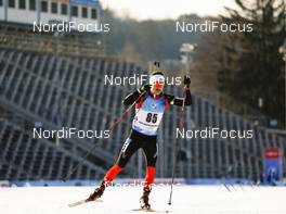 06.03.2021, Nove Mesto, Czech Republic (CZE): Adam Runnalls (CAN) - IBU World Cup Biathlon, sprint men, Nove Mesto (CZE). www.nordicfocus.com. © Manzoni/NordicFocus. Every downloaded picture is fee-liable.