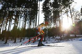 06.03.2021, Nove Mesto, Czech Republic (CZE): Arnd Peiffer (GER) - IBU World Cup Biathlon, sprint men, Nove Mesto (CZE). www.nordicfocus.com. © Manzoni/NordicFocus. Every downloaded picture is fee-liable.