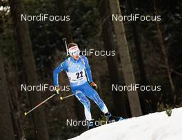 06.03.2021, Nove Mesto, Czech Republic (CZE): Tero Seppala (FIN) - IBU World Cup Biathlon, sprint men, Nove Mesto (CZE). www.nordicfocus.com. © Manzoni/NordicFocus. Every downloaded picture is fee-liable.