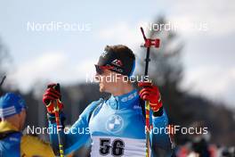 06.03.2021, Nove Mesto, Czech Republic (CZE): Fabien Claude (FRA) - IBU World Cup Biathlon, sprint men, Nove Mesto (CZE). www.nordicfocus.com. © Manzoni/NordicFocus. Every downloaded picture is fee-liable.