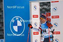 06.03.2021, Nove Mesto, Czech Republic (CZE): Leif Nordgren (USA) - IBU World Cup Biathlon, sprint men, Nove Mesto (CZE). www.nordicfocus.com. © Manzoni/NordicFocus. Every downloaded picture is fee-liable.