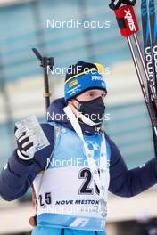 06.03.2021, Nove Mesto, Czech Republic (CZE): Sebastian Samuelsson (SWE) - IBU World Cup Biathlon, sprint men, Nove Mesto (CZE). www.nordicfocus.com. © Manzoni/NordicFocus. Every downloaded picture is fee-liable.