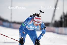 06.03.2021, Nove Mesto, Czech Republic (CZE): Nastassia Kinnunen (FIN) - IBU World Cup Biathlon, sprint women, Nove Mesto (CZE). www.nordicfocus.com. © Manzoni/NordicFocus. Every downloaded picture is fee-liable.