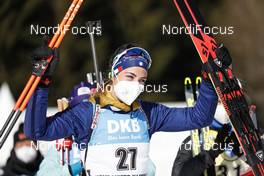 06.03.2021, Nove Mesto, Czech Republic (CZE): Lisa Vittozzi (ITA) - IBU World Cup Biathlon, sprint women, Nove Mesto (CZE). www.nordicfocus.com. © Manzoni/NordicFocus. Every downloaded picture is fee-liable.