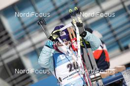 06.03.2021, Nove Mesto, Czech Republic (CZE): Yuliia Dzhima (UKR) - IBU World Cup Biathlon, sprint women, Nove Mesto (CZE). www.nordicfocus.com. © Manzoni/NordicFocus. Every downloaded picture is fee-liable.