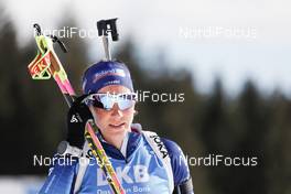 06.03.2021, Nove Mesto, Czech Republic (CZE): Aita Gasparin (SUI) - IBU World Cup Biathlon, sprint women, Nove Mesto (CZE). www.nordicfocus.com. © Manzoni/NordicFocus. Every downloaded picture is fee-liable.