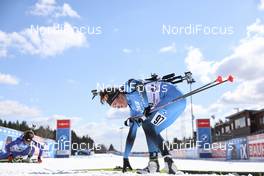 06.03.2021, Nove Mesto, Czech Republic (CZE): Lou Jeanmonnot (FRA) - IBU World Cup Biathlon, sprint women, Nove Mesto (CZE). www.nordicfocus.com. © Manzoni/NordicFocus. Every downloaded picture is fee-liable.