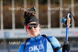 06.03.2021, Nove Mesto, Czech Republic (CZE): Lou Jeanmonnot (FRA) - IBU World Cup Biathlon, sprint women, Nove Mesto (CZE). www.nordicfocus.com. © Manzoni/NordicFocus. Every downloaded picture is fee-liable.