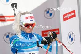 06.03.2021, Nove Mesto, Czech Republic (CZE): Mari Eder (FIN) - IBU World Cup Biathlon, sprint women, Nove Mesto (CZE). www.nordicfocus.com. © Manzoni/NordicFocus. Every downloaded picture is fee-liable.