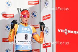 06.03.2021, Nove Mesto, Czech Republic (CZE): Denise Herrmann (GER) - IBU World Cup Biathlon, sprint women, Nove Mesto (CZE). www.nordicfocus.com. © Manzoni/NordicFocus. Every downloaded picture is fee-liable.