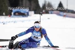 06.03.2021, Nove Mesto, Czech Republic (CZE): Alla Ghilenko (MDA) - IBU World Cup Biathlon, sprint women, Nove Mesto (CZE). www.nordicfocus.com. © Manzoni/NordicFocus. Every downloaded picture is fee-liable.