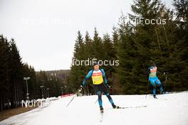03.03.2021, Nove Mesto, Czech Republic (CZE): Quentin Fillon Maillet (FRA) - IBU World Cup Biathlon, training, Nove Mesto (CZE). www.nordicfocus.com. © Manzoni/NordicFocus. Every downloaded picture is fee-liable.