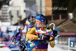 03.03.2021, Nove Mesto, Czech Republic (CZE): Vanessa Hinz (GER) - IBU World Cup Biathlon, training, Nove Mesto (CZE). www.nordicfocus.com. © Manzoni/NordicFocus. Every downloaded picture is fee-liable.