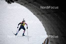 03.03.2021, Nove Mesto, Czech Republic (CZE): Jake Brown (USA) - IBU World Cup Biathlon, training, Nove Mesto (CZE). www.nordicfocus.com. © Manzoni/NordicFocus. Every downloaded picture is fee-liable.