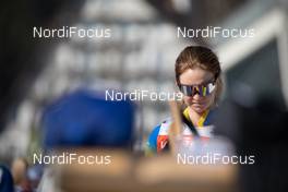 03.03.2021, Nove Mesto, Czech Republic (CZE): Mona Brorsson (SWE) - IBU World Cup Biathlon, training, Nove Mesto (CZE). www.nordicfocus.com. © Manzoni/NordicFocus. Every downloaded picture is fee-liable.
