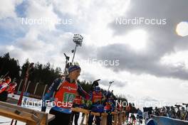 14.03.2021, Nove Mesto, Czech Republic (CZE): Selina Gasparin (SUI) - IBU World Cup Biathlon, relay mixed, Nove Mesto (CZE). www.nordicfocus.com. © Manzoni/NordicFocus. Every downloaded picture is fee-liable.