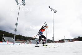 14.03.2021, Nove Mesto, Czech Republic (CZE): Julia Schwaiger (AUT) - IBU World Cup Biathlon, relay mixed, Nove Mesto (CZE). www.nordicfocus.com. © Manzoni/NordicFocus. Every downloaded picture is fee-liable.
