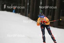 14.03.2021, Nove Mesto, Czech Republic (CZE): Vanessa Hinz (GER) - IBU World Cup Biathlon, relay mixed, Nove Mesto (CZE). www.nordicfocus.com. © Manzoni/NordicFocus. Every downloaded picture is fee-liable.