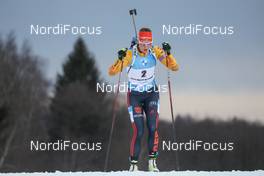 13.03.2021, Nove Mesto, Czech Republic (CZE): Denise Herrmann (GER) - IBU World Cup Biathlon, pursuit women, Nove Mesto (CZE). www.nordicfocus.com. © Manzoni/NordicFocus. Every downloaded picture is fee-liable.