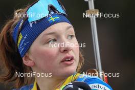 13.03.2021, Nove Mesto, Czech Republic (CZE): Linn Persson (SWE) - IBU World Cup Biathlon, pursuit women, Nove Mesto (CZE). www.nordicfocus.com. © Manzoni/NordicFocus. Every downloaded picture is fee-liable.