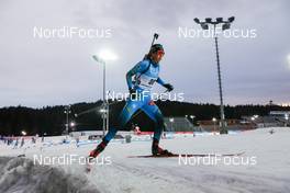 13.03.2021, Nove Mesto, Czech Republic (CZE): Chloe Chevalier (FRA) - IBU World Cup Biathlon, pursuit women, Nove Mesto (CZE). www.nordicfocus.com. © Manzoni/NordicFocus. Every downloaded picture is fee-liable.