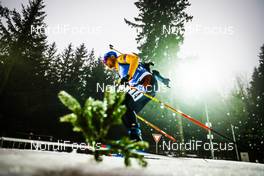 11.03.2021, Nove Mesto, Czech Republic (CZE): Erik Lesser (GER) - IBU World Cup Biathlon, sprint men, Nove Mesto (CZE). www.nordicfocus.com. © Manzoni/NordicFocus. Every downloaded picture is fee-liable.