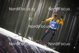 11.03.2021, Nove Mesto, Czech Republic (CZE): Roman Rees (GER) - IBU World Cup Biathlon, sprint men, Nove Mesto (CZE). www.nordicfocus.com. © Manzoni/NordicFocus. Every downloaded picture is fee-liable.