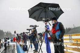 11.03.2021, Nove Mesto, Czech Republic (CZE):  Coaches - IBU World Cup Biathlon, sprint men, Nove Mesto (CZE). www.nordicfocus.com. © Manzoni/NordicFocus. Every downloaded picture is fee-liable.