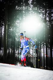11.03.2021, Nove Mesto, Czech Republic (CZE): Matvey Eliseev (RUS) - IBU World Cup Biathlon, sprint men, Nove Mesto (CZE). www.nordicfocus.com. © Manzoni/NordicFocus. Every downloaded picture is fee-liable.