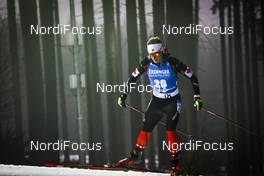 11.03.2021, Nove Mesto, Czech Republic (CZE): Scott Gow (CAN) - IBU World Cup Biathlon, sprint men, Nove Mesto (CZE). www.nordicfocus.com. © Manzoni/NordicFocus. Every downloaded picture is fee-liable.