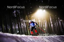 11.03.2021, Nove Mesto, Czech Republic (CZE): Christian Gow (CAN) - IBU World Cup Biathlon, sprint men, Nove Mesto (CZE). www.nordicfocus.com. © Manzoni/NordicFocus. Every downloaded picture is fee-liable.