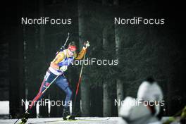 11.03.2021, Nove Mesto, Czech Republic (CZE): Johannes Kuehn (GER) - IBU World Cup Biathlon, sprint men, Nove Mesto (CZE). www.nordicfocus.com. © Manzoni/NordicFocus. Every downloaded picture is fee-liable.