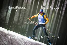 11.03.2021, Nove Mesto, Czech Republic (CZE): Erik Lesser (GER) - IBU World Cup Biathlon, sprint men, Nove Mesto (CZE). www.nordicfocus.com. © Manzoni/NordicFocus. Every downloaded picture is fee-liable.