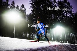 11.03.2021, Nove Mesto, Czech Republic (CZE): Fabien Claude (FRA) - IBU World Cup Biathlon, sprint men, Nove Mesto (CZE). www.nordicfocus.com. © Manzoni/NordicFocus. Every downloaded picture is fee-liable.
