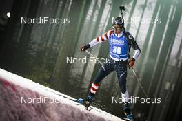 11.03.2021, Nove Mesto, Czech Republic (CZE): Jake Brown (USA) - IBU World Cup Biathlon, sprint men, Nove Mesto (CZE). www.nordicfocus.com. © Manzoni/NordicFocus. Every downloaded picture is fee-liable.