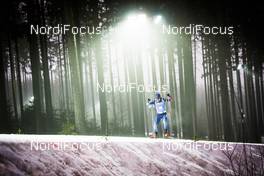 11.03.2021, Nove Mesto, Czech Republic (CZE): Jeremy Finello (SUI) - IBU World Cup Biathlon, sprint men, Nove Mesto (CZE). www.nordicfocus.com. © Manzoni/NordicFocus. Every downloaded picture is fee-liable.