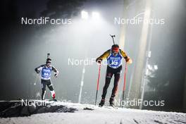 11.03.2021, Nove Mesto, Czech Republic (CZE): Benedikt Doll (GER) - IBU World Cup Biathlon, sprint men, Nove Mesto (CZE). www.nordicfocus.com. © Manzoni/NordicFocus. Every downloaded picture is fee-liable.