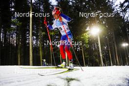 12.03.2021, Nove Mesto, Czech Republic (CZE): Paulina Fialkova (SVK) - IBU World Cup Biathlon, sprint women, Nove Mesto (CZE). www.nordicfocus.com. © Manzoni/NordicFocus. Every downloaded picture is fee-liable.