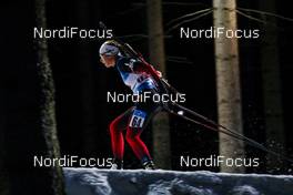 12.03.2021, Nove Mesto, Czech Republic (CZE): Ida Lien (NOR) - IBU World Cup Biathlon, sprint women, Nove Mesto (CZE). www.nordicfocus.com. © Manzoni/NordicFocus. Every downloaded picture is fee-liable.