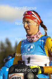 12.03.2021, Nove Mesto, Czech Republic (CZE): Denise Herrmann (GER) - IBU World Cup Biathlon, sprint women, Nove Mesto (CZE). www.nordicfocus.com. © Manzoni/NordicFocus. Every downloaded picture is fee-liable.
