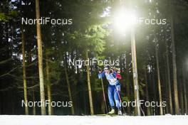 12.03.2021, Nove Mesto, Czech Republic (CZE): Lena Haecki (SUI) - IBU World Cup Biathlon, sprint women, Nove Mesto (CZE). www.nordicfocus.com. © Manzoni/NordicFocus. Every downloaded picture is fee-liable.