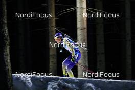 12.03.2021, Nove Mesto, Czech Republic (CZE): Yuliia Dzhima (UKR) - IBU World Cup Biathlon, sprint women, Nove Mesto (CZE). www.nordicfocus.com. © Manzoni/NordicFocus. Every downloaded picture is fee-liable.