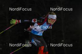 12.03.2021, Nove Mesto, Czech Republic (CZE): Nadia Moser (CAN) - IBU World Cup Biathlon, sprint women, Nove Mesto (CZE). www.nordicfocus.com. © Manzoni/NordicFocus. Every downloaded picture is fee-liable.