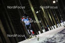 12.03.2021, Nove Mesto, Czech Republic (CZE): Fuyuko Tachizaki (JPN) - IBU World Cup Biathlon, sprint women, Nove Mesto (CZE). www.nordicfocus.com. © Manzoni/NordicFocus. Every downloaded picture is fee-liable.