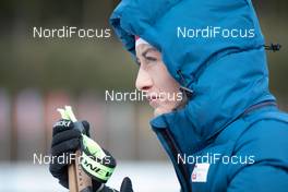 10.03.2021, Nove Mesto, Czech Republic (CZE): Monika Hojnisz (POL) - IBU World Cup Biathlon, training, Nove Mesto (CZE). www.nordicfocus.com. © Manzoni/NordicFocus. Every downloaded picture is fee-liable.