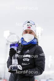 20.03.2021, Oestersund, Sweden, (SWE): Tiril Eckhoff (NOR), ++ - IBU World Cup Biathlon, cups, Oestersund (SWE). www.nordicfocus.com. © Manzoni/NordicFocus. Every downloaded picture is fee-liable.