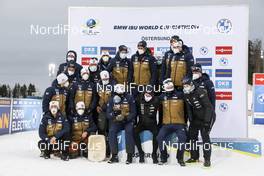 19.03.2021, Oestersund, Sweden, (SWE): Team NOR Event Feature: - IBU World Cup Biathlon, cups, Oestersund (SWE). www.nordicfocus.com. © Manzoni/NordicFocus. Every downloaded picture is fee-liable.