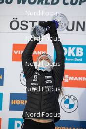 21.03.2021, Oestersund, Sweden, (SWE): Tiril Eckhoff (NOR) - IBU World Cup Biathlon, cups, Oestersund (SWE). www.nordicfocus.com. © Manzoni/NordicFocus. Every downloaded picture is fee-liable.