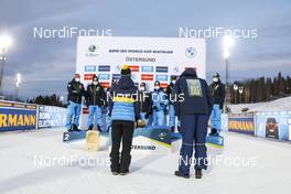 18.03.2021, Oestersund, Sweden, (SWE): Event Feature: - IBU World Cup Biathlon, cups, Oestersund (SWE). www.nordicfocus.com. © Manzoni/NordicFocus. Every downloaded picture is fee-liable.